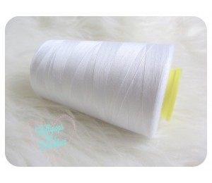 Overlockgarn 5000 Yards - weiß